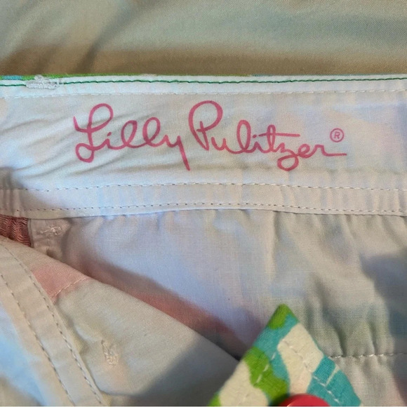 Lilly Pulitzer The Buttercup Shorts Women's 00 Multicolor Floral Tulip Hem. - Picture 5 of 8